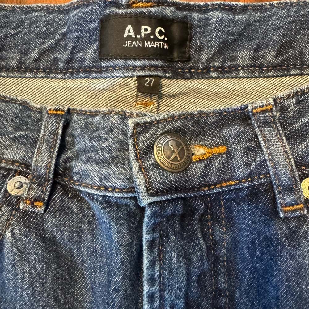 A.P.C. Indigo Denim Jeans